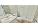 Clean bathroom with shower, toilet, and sink at 3226 Bruckner Blvd, Snellville, GA 30078
