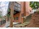 Brick home exterior with deck and stairs at 2865 Payton Oaks Ne Dr, Atlanta, GA 30345