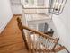 View of the staircase from the upper level at 2865 Payton Oaks Ne Dr, Atlanta, GA 30345