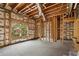 Unfinished basement area with framed walls and window at 2865 Payton Oaks Ne Dr, Atlanta, GA 30345