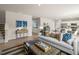 Open living room with hardwood floors and comfy furniture at 1261 Arnhem Dr, Hampton, GA 30228