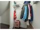 Convenient coat closet with shelving and hanging space at 244 Rope Mill Rd, Woodstock, GA 30188