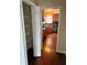 Kitchen with wood cabinets and hardwood floors at 165 Summit Point Dr, Fayetteville, GA 30214