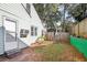Small backyard with patio and seating area at 1618 Belmont Sw Ave, Atlanta, GA 30310