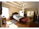 Large main bedroom with hardwood floors and ample natural light at 1025 Copper Creek Dr, Canton, GA 30114
