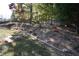 Partially sloped backyard with potential for landscaping at 1025 Copper Creek Dr, Canton, GA 30114