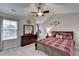 Charming bedroom with a ceiling fan and a dresser at 368 Sawyer Meadow Way, Grayson, GA 30017