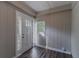 Updated entryway with wood-look floors at 2308 Sheryl Dr, Decatur, GA 30032