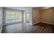 Bright living room featuring hardwood floors and large windows at 2308 Sheryl Dr, Decatur, GA 30032