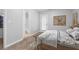 Spacious bedroom with a queen bed and private access to the bathroom at 3034 Liberty Nw Way, Atlanta, GA 30318