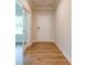 Light and airy entryway with hardwood floors at 134 Henley St, Canton, GA 30114