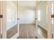 Bright office with hardwood floors and french doors at 134 Henley St, Canton, GA 30114