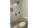 Updated bathroom with toilet and walk in shower at 2534 Creekview Sw Dr, Marietta, GA 30008