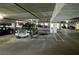 Secure parking garage with designated parking spots for residents at 400 W Peachtree Nw St # 1713, Atlanta, GA 30308