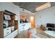 Open kitchen with granite countertops and stainless steel appliances at 400 W Peachtree Nw St # 1713, Atlanta, GA 30308