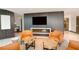 Luxurious lounge with fireplace and comfortable seating at 400 W Peachtree Nw St # 1713, Atlanta, GA 30308