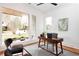 Bright home office with large window and hardwood floors at 1281 Avalon Ne Pl, Atlanta, GA 30306