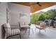 Relaxing balcony with city views and modern seating at 1281 Avalon Ne Pl, Atlanta, GA 30306