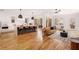 Open floorplan combining kitchen and living areas at 1281 Avalon Ne Pl, Atlanta, GA 30306