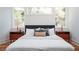 Bright bedroom with mid-century modern furniture at 1281 Avalon Ne Pl, Atlanta, GA 30306