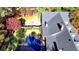 Aerial view showing home, pool, and backyard at 2701 Stilesboro Nw Ln, Acworth, GA 30101