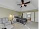 Spacious primary bedroom with ensuite bathroom access and sitting area at 3034 Brookgreen Trl, Lawrenceville, GA 30043