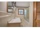 Clean bathroom featuring a shower/tub combo and updated vanity at 810 Mcconnell Rd, Powder Springs, GA 30127