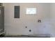 Unfinished laundry area with plumbing and electrical hookups at 929 Pine Roc Dr, Stone Mountain, GA 30083