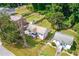 Aerial view of houses on a tree-lined street at 2243 Tiger Flowers Nw Dr, Atlanta, GA 30314