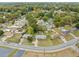 Wide aerial view of the home and surrounding area at 5239 Phillips Dr, Morrow, GA 30260