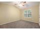 Large bedroom with ceiling fan and carpeting at 2003 Glenwood Downs Dr, Decatur, GA 30035