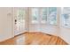 Bright breakfast room with hardwood floors and French doors at 56 Clay Se St, Atlanta, GA 30317