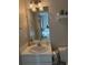 Small bathroom with a sink and toilet at 35 Intown Pl, Fayetteville, GA 30214