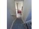 View of basement stairs under renovation, showing exposed framing and flooring at 533 Riverbirch Trce, Stone Mountain, GA 30087