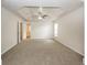 Spacious main bedroom with trey ceiling and carpet at 4815 Plainsman Cir, Cumming, GA 30028