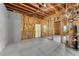 Unfinished basement with exposed framing, and a water heater at 4013 Chelsea Ln, Marietta, GA 30062
