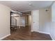 Finished basement offering extra living space and a spiral staircase at 1784 Danrich Dr, Decatur, GA 30032