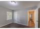 Bright bedroom with neutral walls, carpet, and ample closet space at 1784 Danrich Dr, Decatur, GA 30032