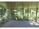 Relaxing screened porch overlooking wooded area at 2501 Henderson Mill Ne Rd, Atlanta, GA 30345