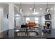 Modern kitchen with stainless steel appliances and granite countertops at 1368 New Hope Rd, Lawrenceville, GA 30045