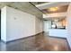 Open living area with concrete floors and exposed beams at 115 W Peachtree Nw Pl # 709, Atlanta, GA 30313