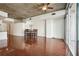 Bright dining room with hardwood floors and modern table at 950 W Peachtree Nw St # 1214, Atlanta, GA 30309