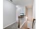 Upstairs hallway with view into bedroom at 2397 Sardis Chase Ct, Buford, GA 30519