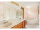 Bathroom features a double vanity, jetted tub, and shower at 175 Carriage Gate Dr, Sharpsburg, GA 30277
