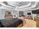 Main bedroom with sitting area and access to additional space at 145 Oak Forest Dr, Oxford, GA 30054
