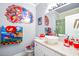 ' bathroom with playful decor and modern vanity at 145 Oak Forest Dr, Oxford, GA 30054