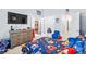 bedroom with dresser and Sonic themed bedding at 145 Oak Forest Dr, Oxford, GA 30054