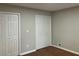 Bedroom with hardwood floors and double closets at 3666 Elkridge Dr, Decatur, GA 30032