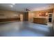 Open floor plan basement with kitchenette and doors at 3598 Brock Rd, Duluth, GA 30096