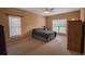 Bedroom with neutral walls, ceiling fan, and window coverings at 3598 Brock Rd, Duluth, GA 30096
